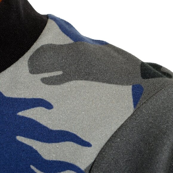 Scuderia Ferrari Women's "Camouflage Print" Short Sleeve Cropped Top T-Shirt - Picture 4 of 6